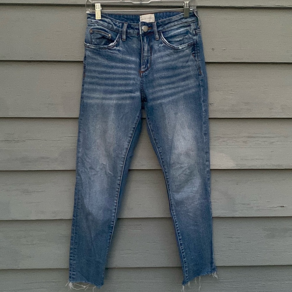 Glided Intent by Buckle Ankle Skinny Jeans